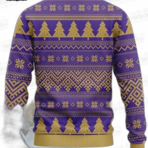 Baltimore Ravens Ugly Christmas Sweater - With Whimsical Minion Graphics NFL Fan Gift 1
