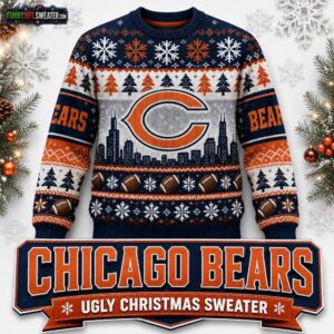 Chicago Bears Ugly Christmas Sweater