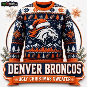 Denver Broncos Ugly Christmas Sweater