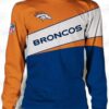 Denver Broncos Forest Camo Ugly Christmas Sweater – Woodland Football Holiday Gift