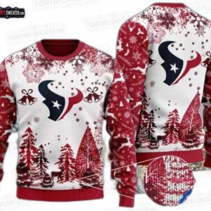 Cleveland Browns Flaming Skull Ugly Christmas Sweater – Gray Orange Gothic Football Holiday Gift