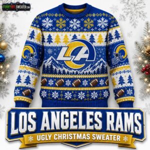 Los Angeles Rams Ugly Christmas Sweater
