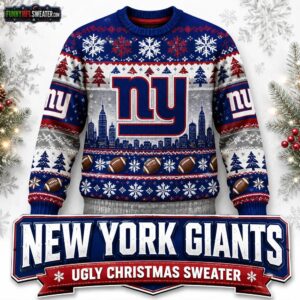 New York Giants Ugly Christmas Sweater