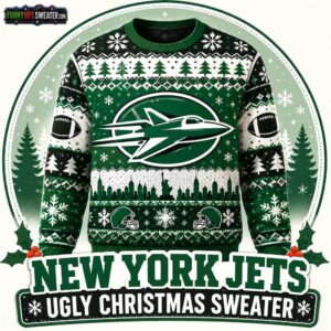 New York Jets Ugly Christmas Sweater