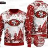 San Francisco 49ers Chained Skull Ugly Christmas Sweater – Red Black Gothic Football Holiday Gift